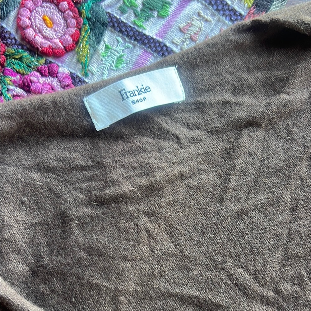 Frankie Shop Brown Sweater